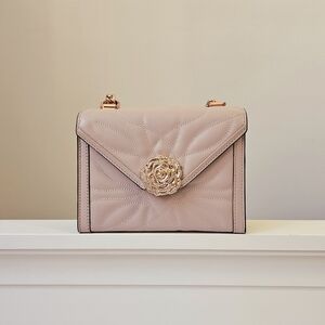 Whitney Petal Quilted Leather Shoulder Bag